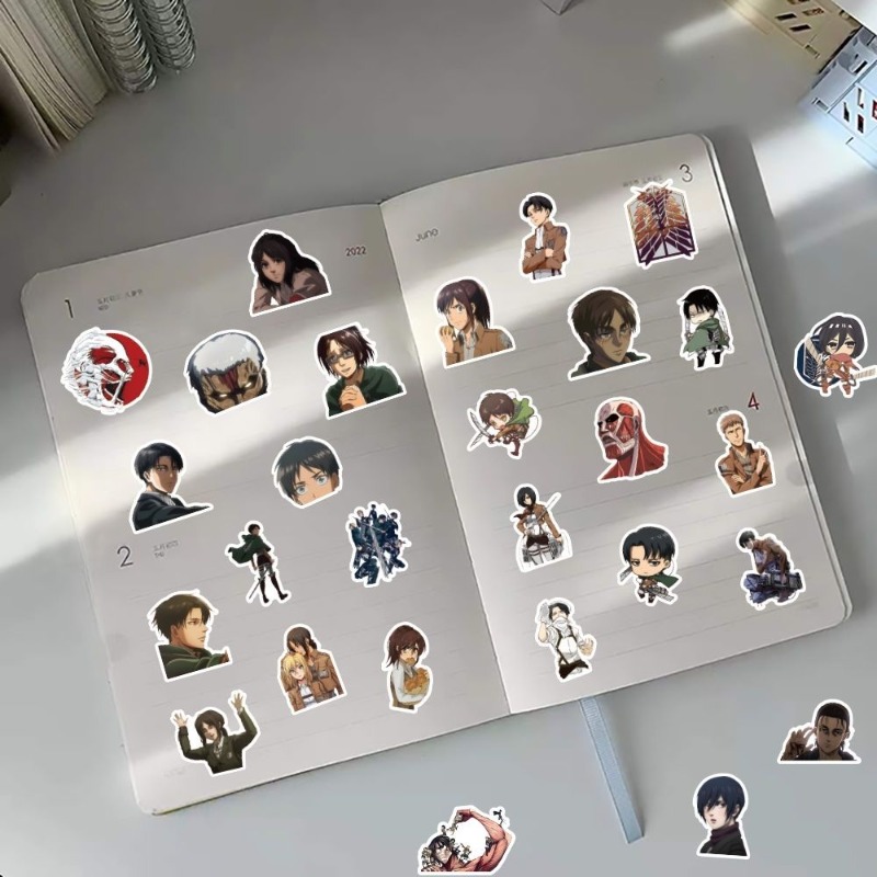 60 autocollants anime Attack o - Luggage Cover Protector avis et prix