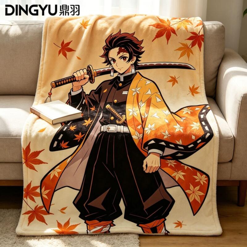 Couverture en flanelle Anime D - Travel Accessories As Gifts avis et prix