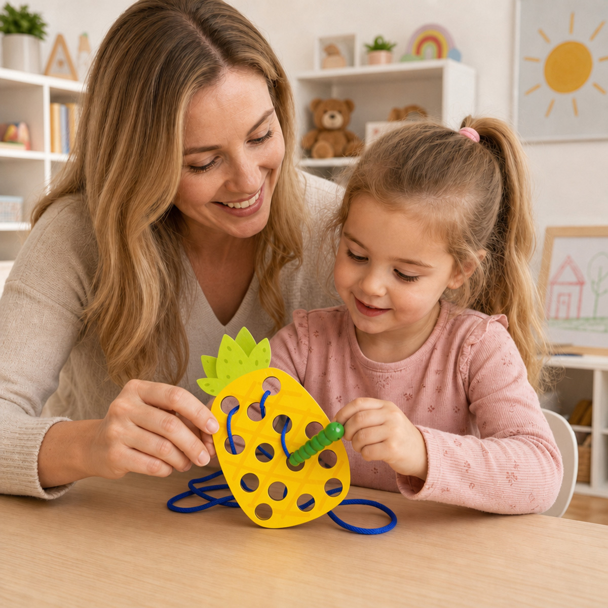 Jouets en bois à enfiler en fo - Travel Accessories Baby avis et prix