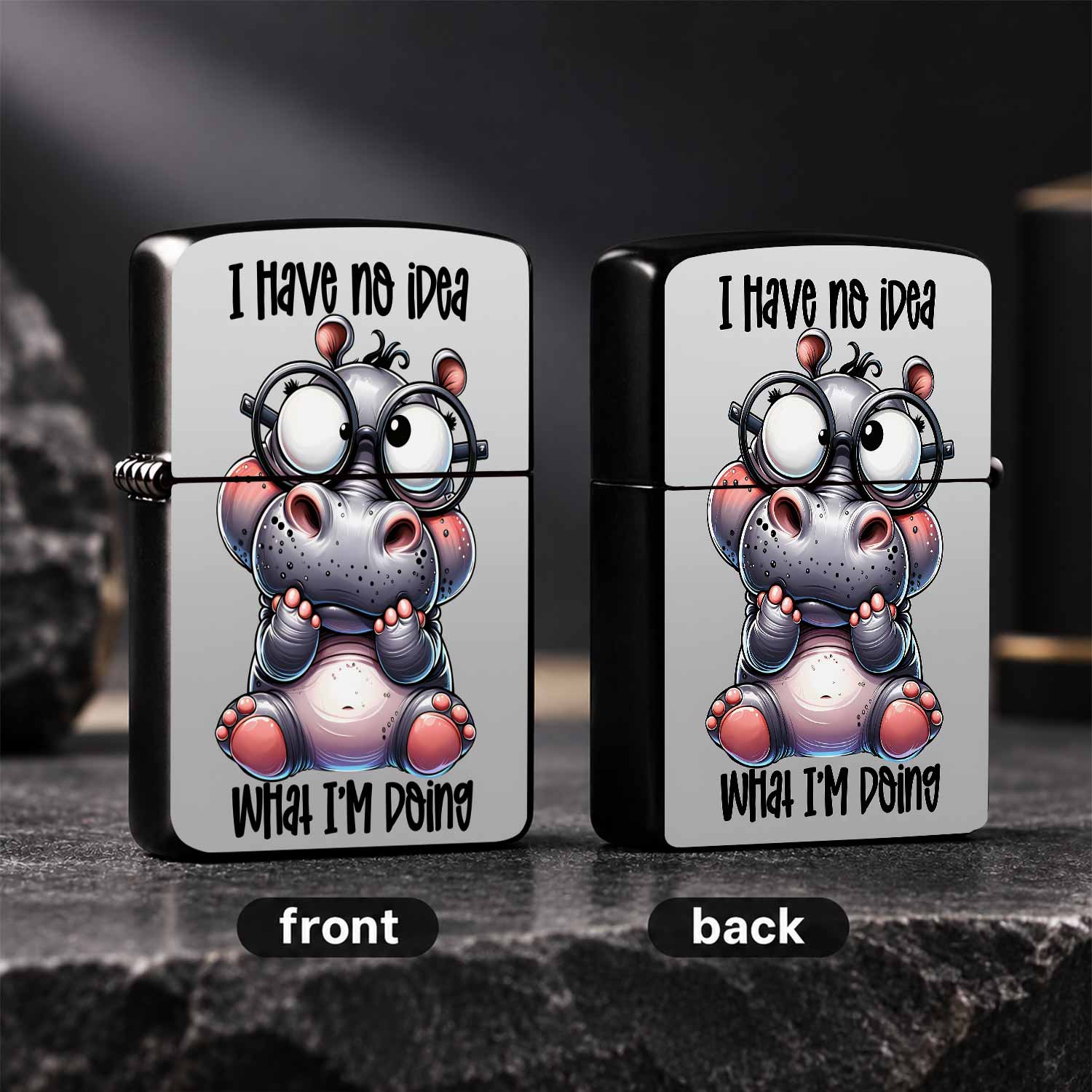 Briquet mignon à motif hippopo - Travel Accessories Ideas avis et prix